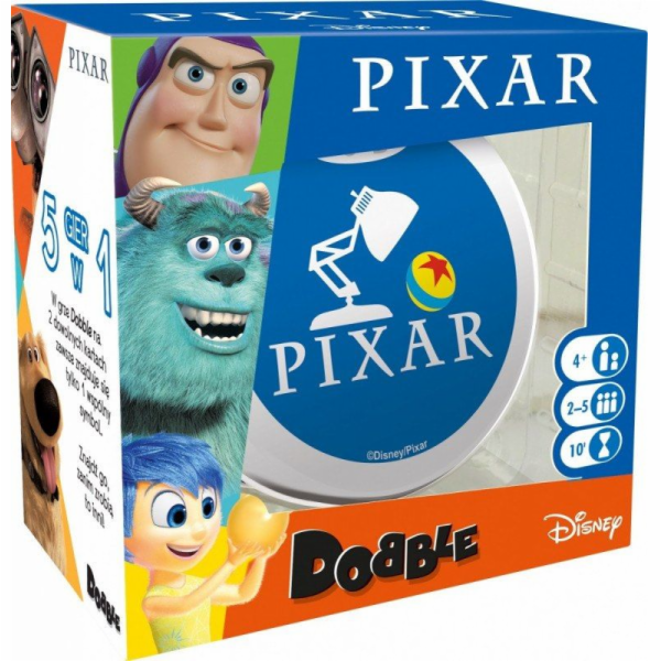 Rebelská hra Dobble Pixar