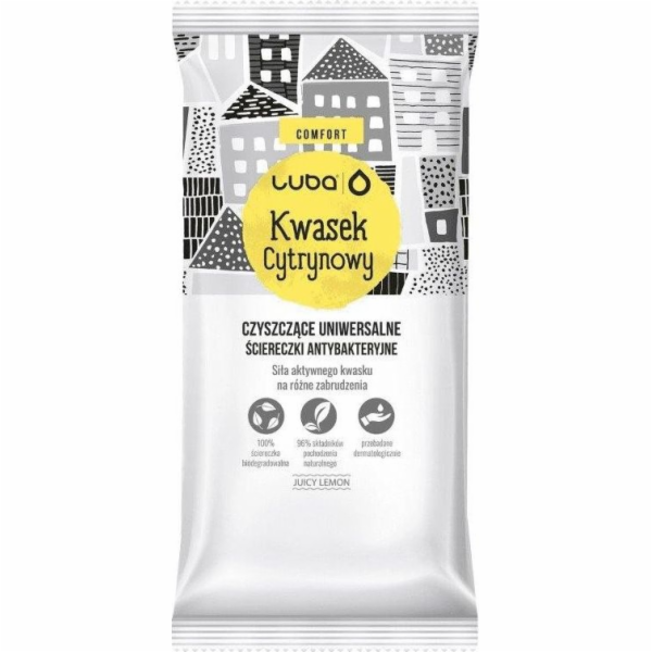 Cashmir Univerzální ubrousky LUBA Citric Acid 32 ks.