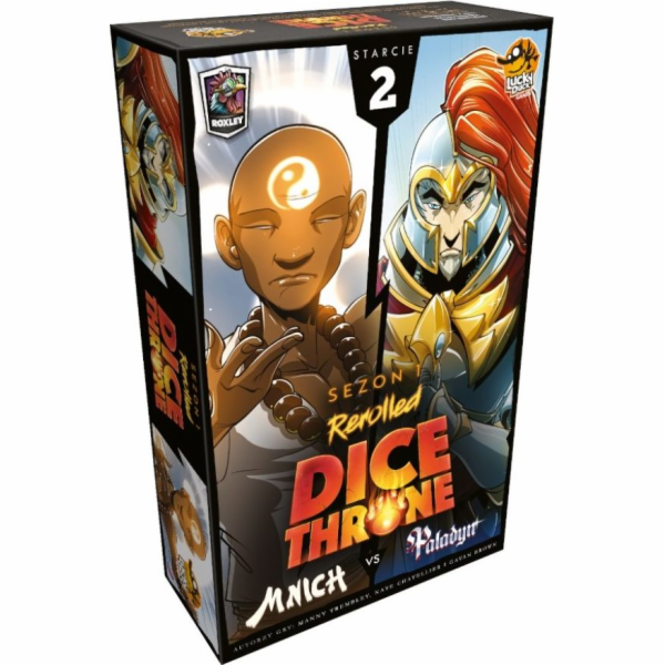 Lucky Duck Dice Throne: Clash 2 - Monk vs Paladin