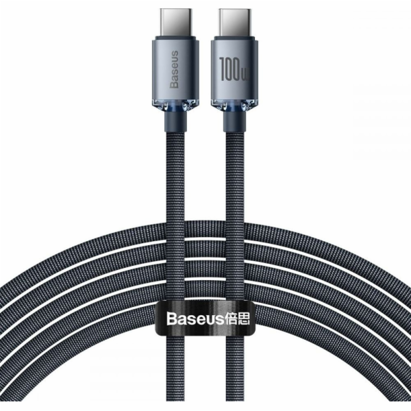 Baseus USB-C - USB-C USB kabel 2 m černý (baseus_20220112...