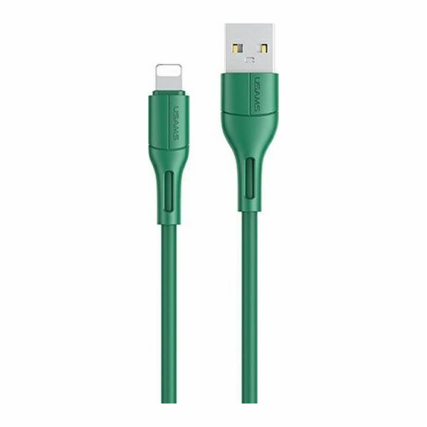 Usams USB-A – Lightning kabel 1 m zelený (SJ500USB04)