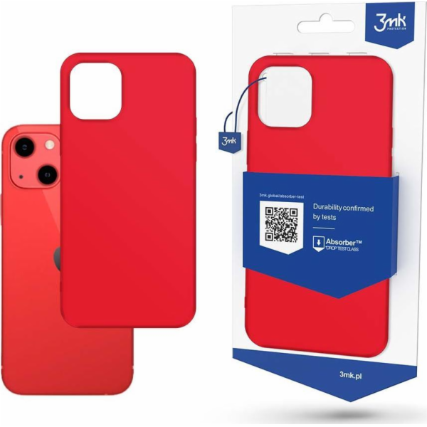 3mk matné pouzdro na iPhone 13 Mini 5,4" jahoda