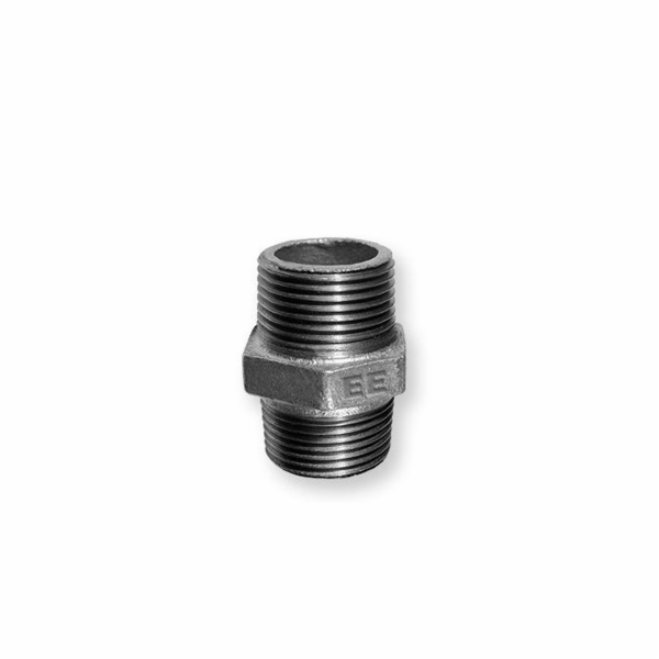 Odlewnia Zawiercie Nipple N8 1" černá - 13795