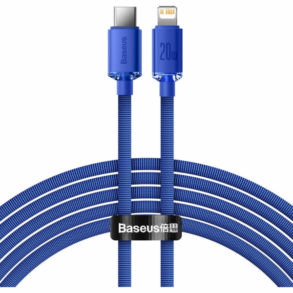 Baseus USB-C - Lightning USB kabel 2 m modrý (BSU3021BLU)