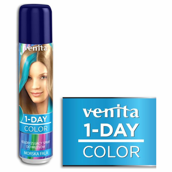 Venita 1-denní barevný sprej 2 Morska Fala