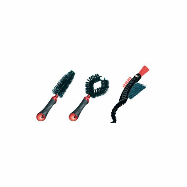 Weldtite Brushes dirtwash kartáč na čištění kol 3 ks. (WL...