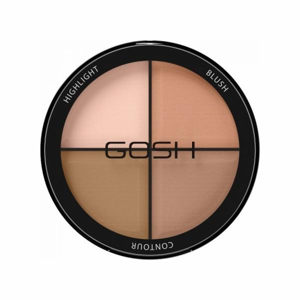 Gosh GOSH_Highlight Blush Contour 4v1 paletka na konturov...