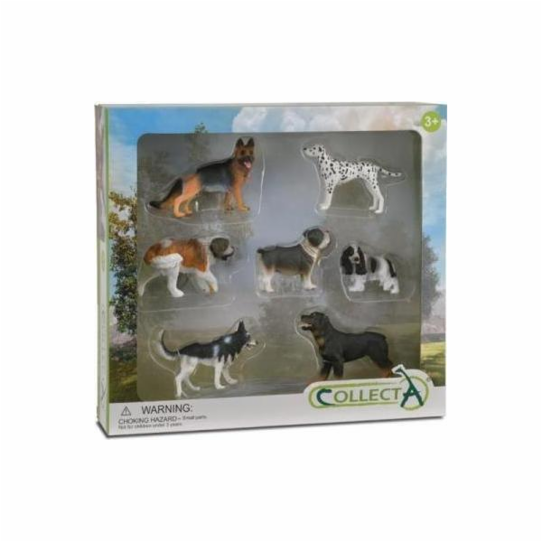 Figurka Collecta Sada psů 7 ks.