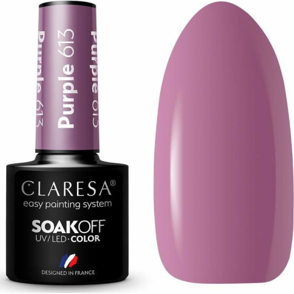 Claresa Claresa Soak Off UV/LED Purple hybridní lak 613 5g