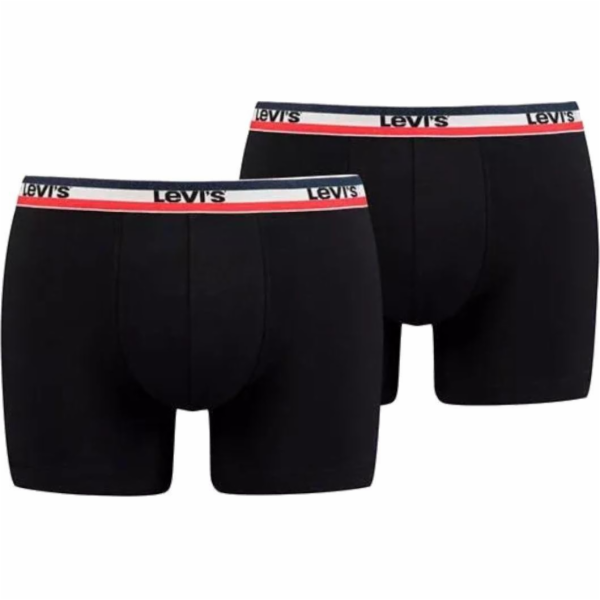 Levi s Levi s Boxer 2 páry kalhotek 37149-0204 Black S