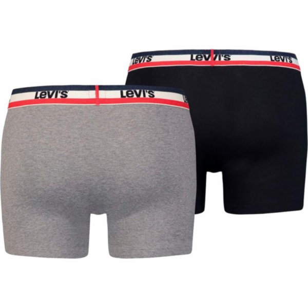 Levi s Levi s Boxer 2 páry kalhotek 37149-0202 Black S