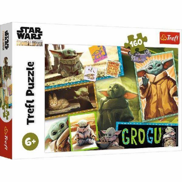 Trefl Puzzle 160 dílků Grogu Star Wars Mandalorian 15411 ...