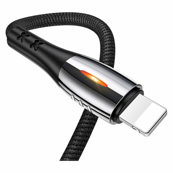 Usams USB-A – Lightning kabel 1,2 m černý (63820-uniw)