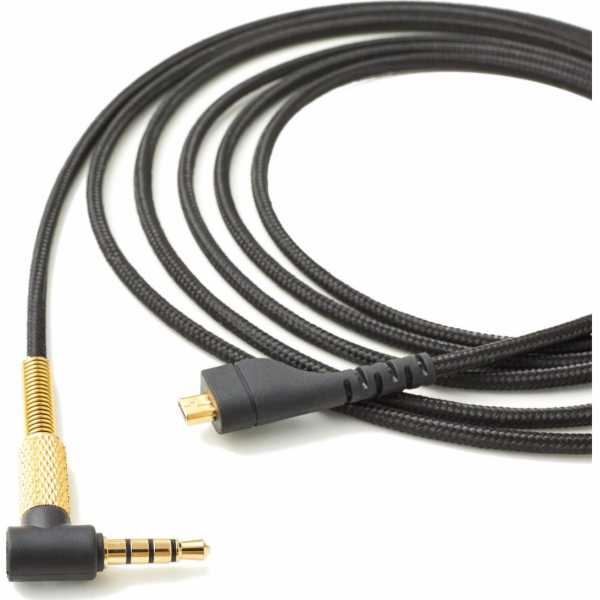 Mozos microUSB USB kabel - mini Jack 3,5 mm 2 m černý (KS...