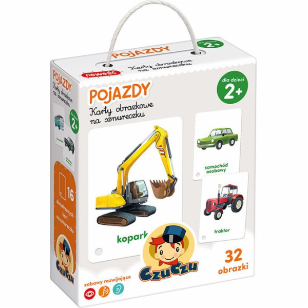 Bright Junior Media CzuCzu Picture Cards on a String Vehi...