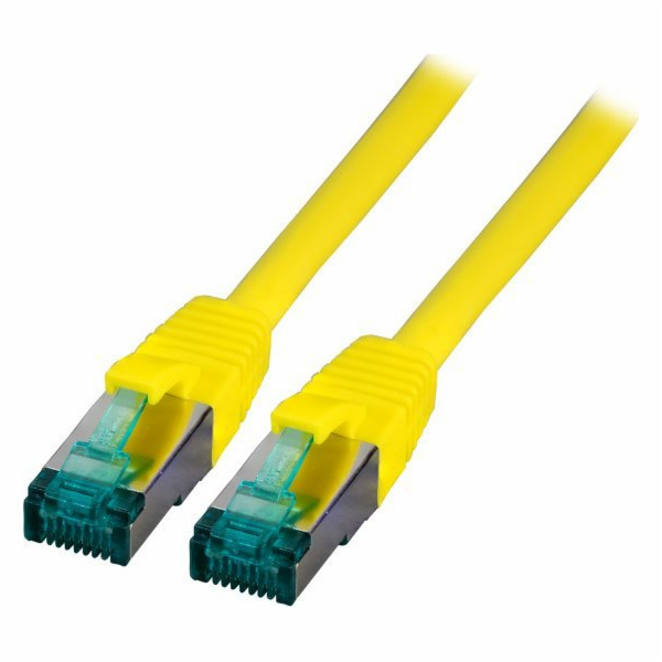 EFB EFB RJ45 Patchkabel S/FTP, Cat.6A, LSZH, 2m, gelb