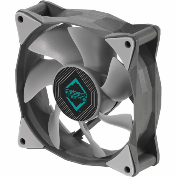 Iceberg IceGALE Xtra 80 mm ventilátor šedý (ICEGALE08D-B0A)