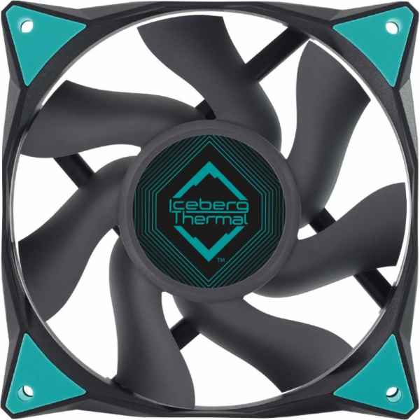 Iceberg IceGALE 120 mm ventilátor černý (ICEGALE12-C0A)