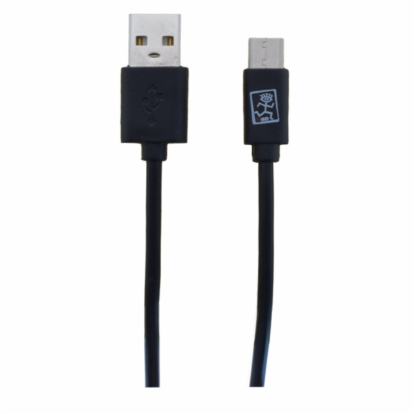 USB 2GO USB-A - USB-C kabel 1 m černý (795782)