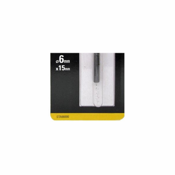 Stopková fréza Stanley 6x15mm přímá - STA66000
