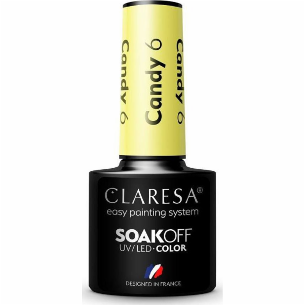 Claresa Claresa Soak Off UV/LED Candy hybridní lak 6 5g