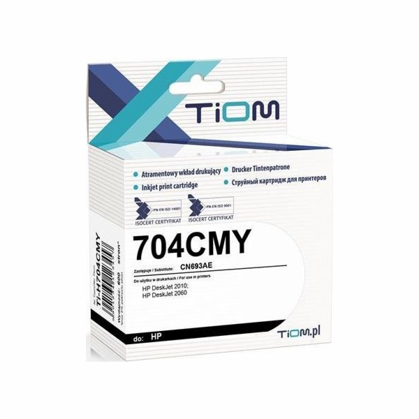 Inkoust Tiom Inkoust Tiom pro HP 704CMY | CN693AE | 7 ml ...