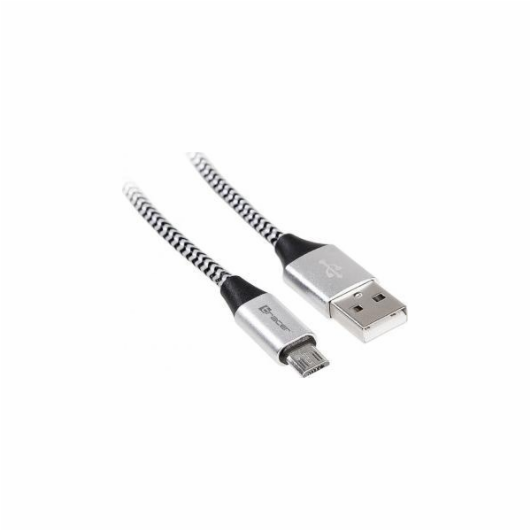 Tracer USB-A - microUSB USB kabel 1 m černý (TRAKBK46928)