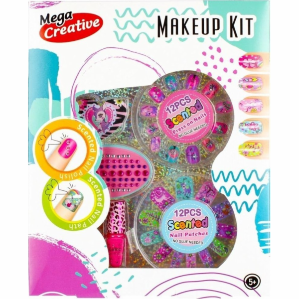 Mega Creative KRÁSNÝ SET MAKEUP 20X25X3 MC WB 6/24