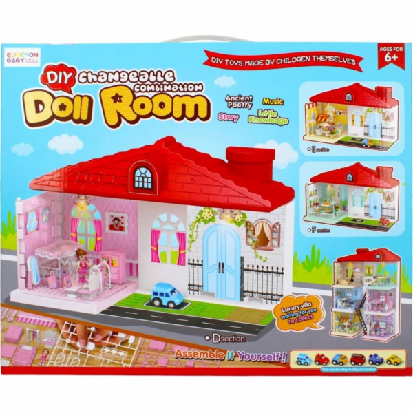 Mega Creative BLOCKI KONSTR DOM B/O 44X36X9 MC PUD 10/20