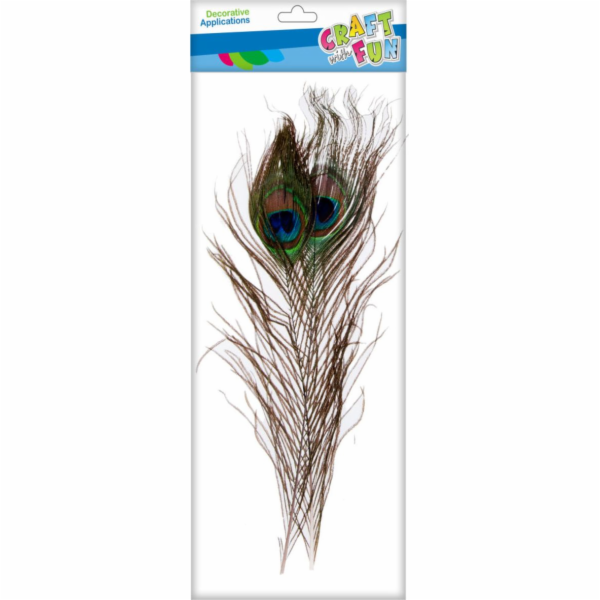 Craft with Fun CF DEKORACE PEŘÍM 32CM 1KS TLAPA PBH 20/1200