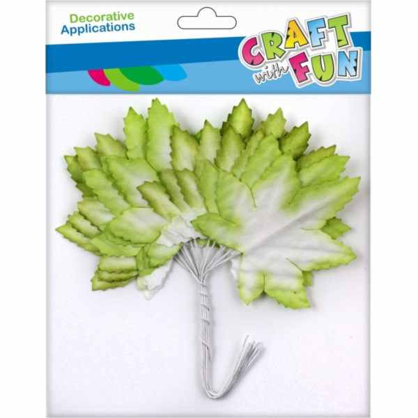 Craft with Fun CF DEKORACE DEKORACE DRÁTĚNÝ LIST 4CM 12KS...