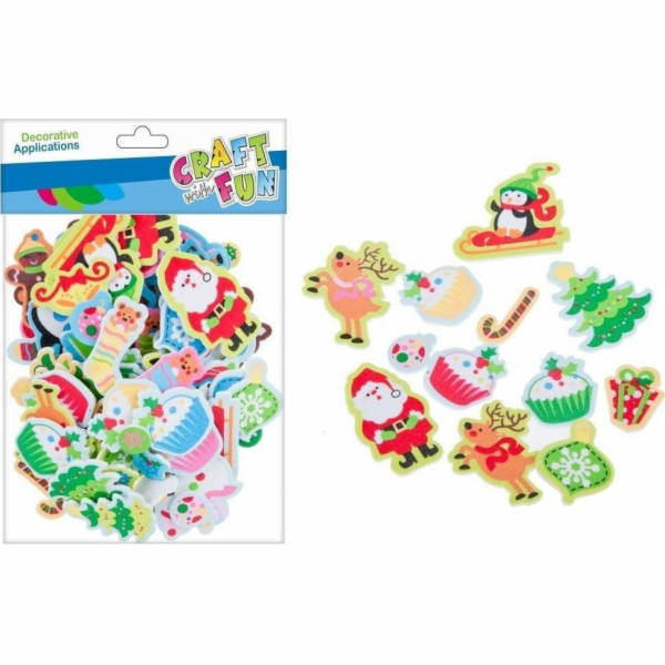 Craft with Fun CF DECORATION BN EVA MIX SUPPORT 72KS 12/144