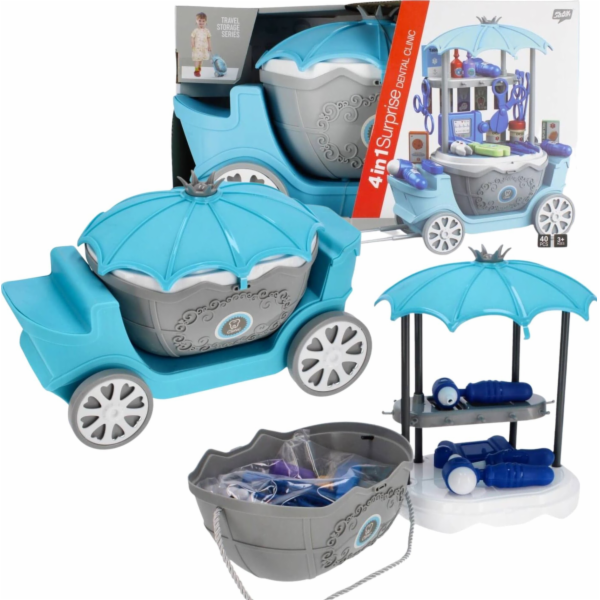 Mega Creative MEDICAL KIT 36X22X19 MC TROLLEY WB 12/24