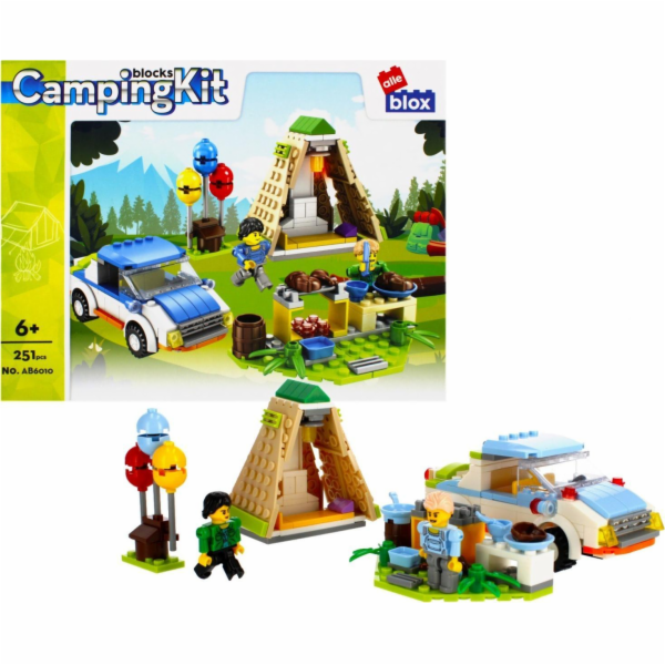 ALLEBLOX BLOCKS KONSTR ALLEBLOX KAMPIN 251EL 34X27X6 18/3