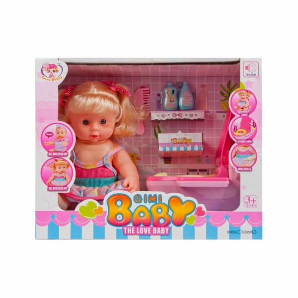 Mega Creative Baby panenka s příslušenstvím (443014)