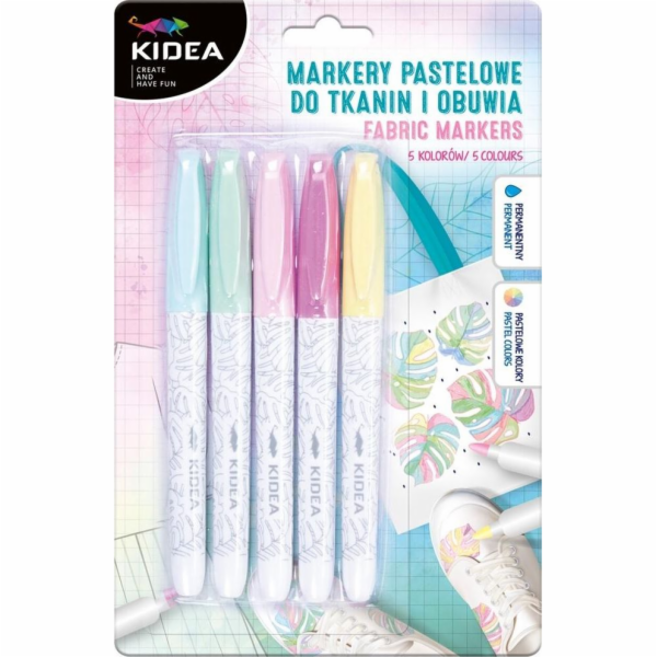 Derform MARKER NA LÁTKY A OBUV 5KOL PAST KIDEA B/C