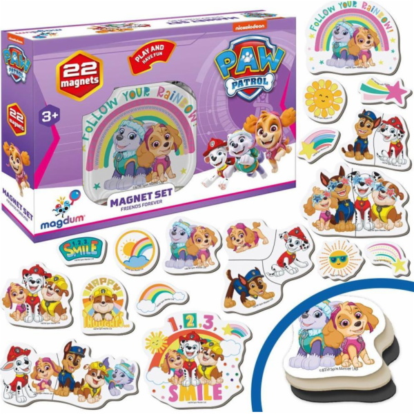 Maksik Magnets Paw Patrol 22 ks Patrol Friends Forever / ...