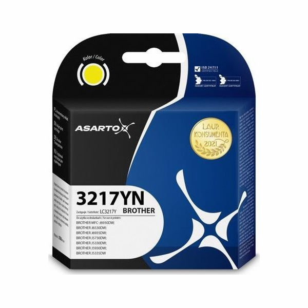 Inkoust Asarto Inkoust Asarto pro Brother 3217YN | LC3217...