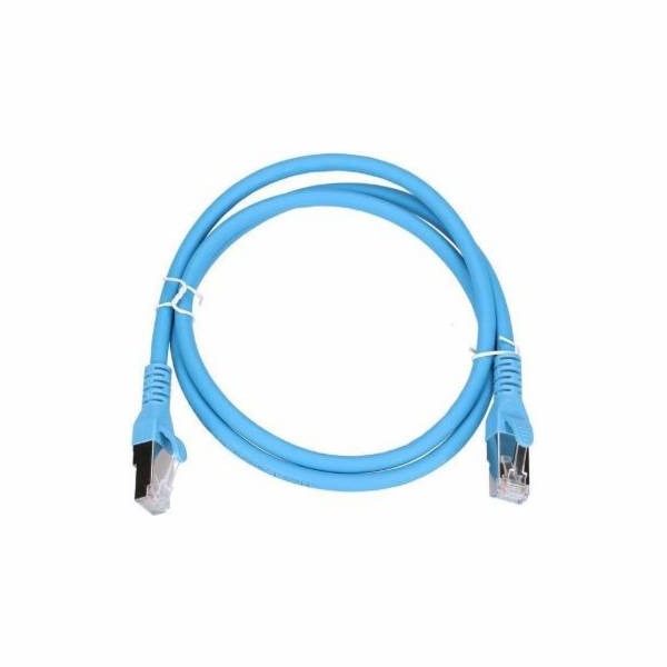 ExtraLink Patchcord CAT.6A, S/FTP, 1m, modrý (EX.6556)