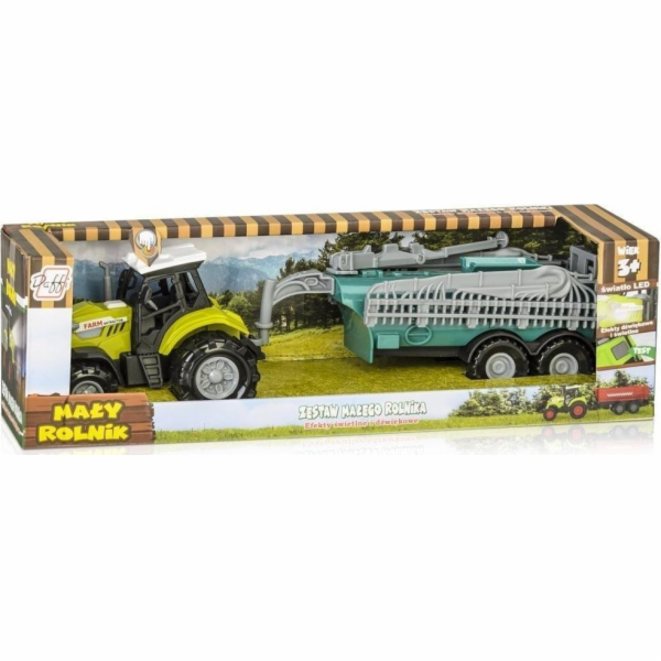 Traktor Daffi s postřikovačem