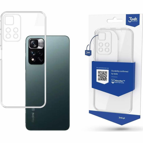 3MK  průhledné pouzdro Xiaomi Redmi Note 11 Pro 4G/5G