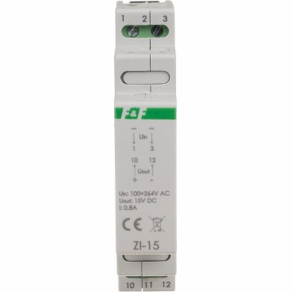 F&F Spínaný zdroj 100-264V AC, výstup 14,5V DC 0,8A 12W Z...