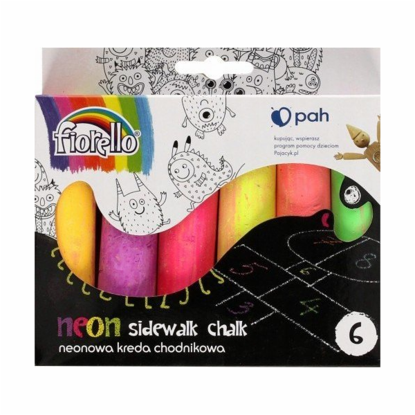 Fiorello Neon chodníková křída GR-F06N