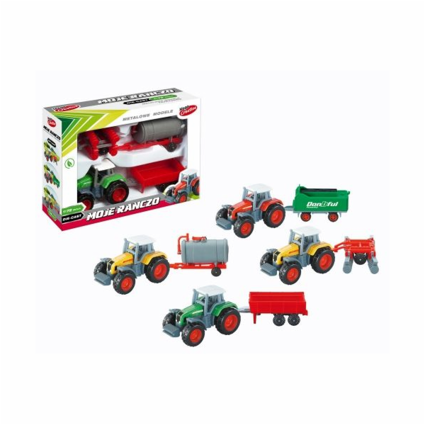 Mega Creative Metal traktor Moje Ranczo (245961)