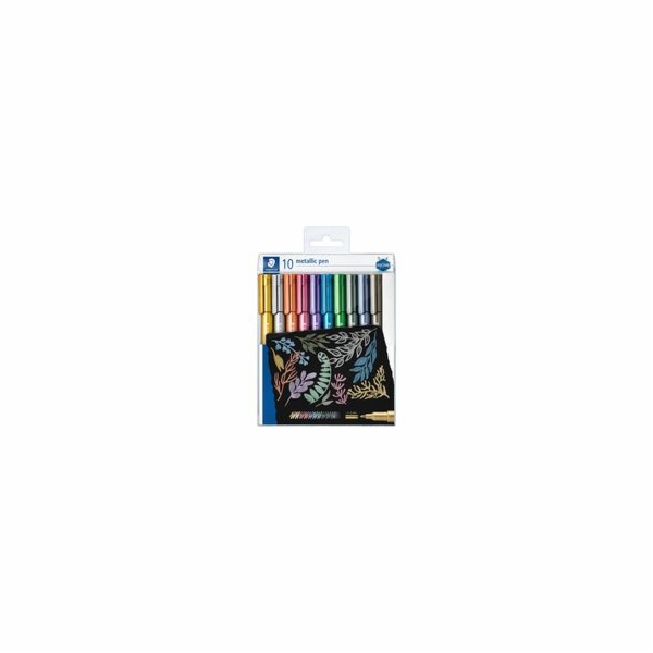 Staedtler Kovový popisovač M 10 barev STAEDTLER
