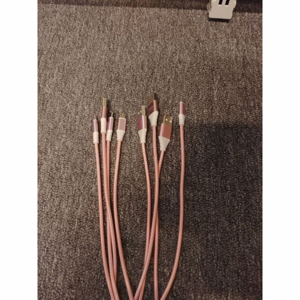 Omega USB kabel OMEGA CANTIL FABRIC KABEL Opletený MICRO ...