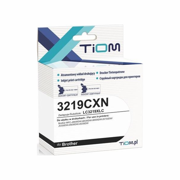 Inkoust Tiom Inkoust Tiom pro Brother 3219CXN | LC3219XLC...