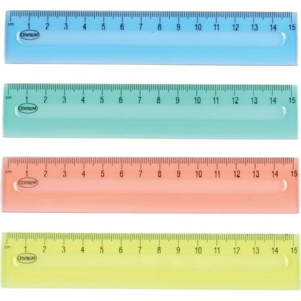 Centrum PRAVIDLO STŘED 15CM PLAST 80725
