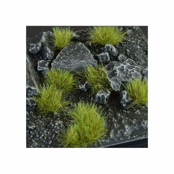 Gamers Grass : Trsy trávy – 6 mm – Suchá zelená (Divoká)