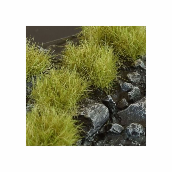 Gamers Grass : Trsy trávy – 12 mm – Suchá zelená XL (divoká)